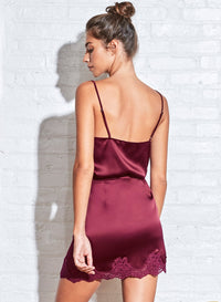 James Lace Slip Skirt