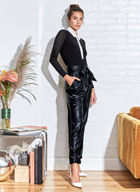 Collar Pointelle Bodysuit