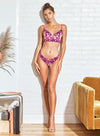 Lily Embroidery Hipster Thong
