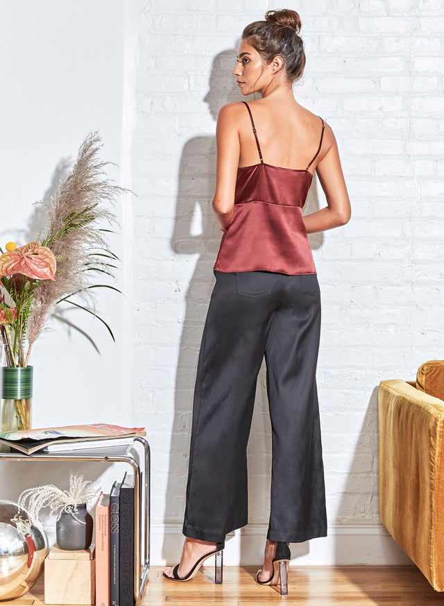 Button Front Cami