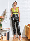Silk Cami with Lace Insert