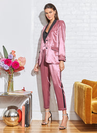 Rosewood Luster Blazer