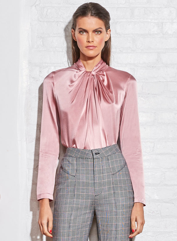 Rose pink - Silk Twist Top | Fleur du Mal - DEMO
