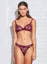 Magnolia Lace Thong