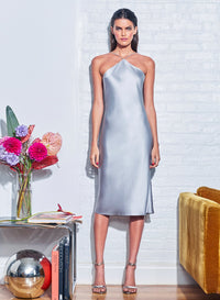 Halter Neck Slip Dress