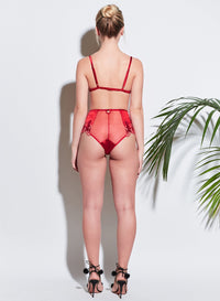 Violet Triangle Bra