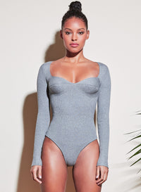 Sweetheart Neckline Bodysuit