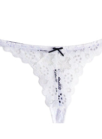 Crochet Lace Slim Thong