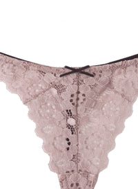 Crochet Lace Slim Thong