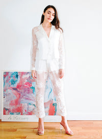 Cillis Lace Silk Combo PJ Pant
