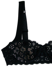 Crochet Lace Balconette Bra