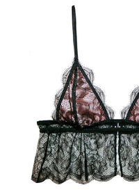 Rose Lace Cami Bralette