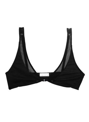 Black - Sexy Cotton Bra | Fleur du Mal - DEMO