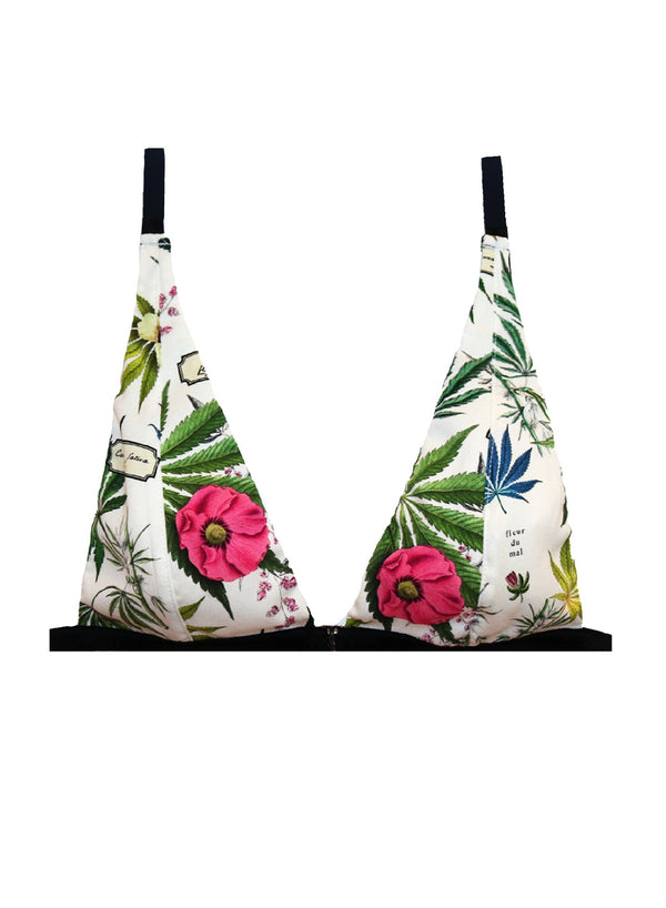 Fleur botanical - Georgette Built Up Bra | Fleur du Mal - DEMO