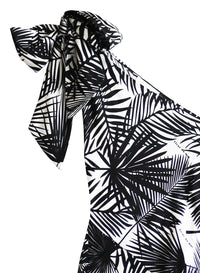 One Shoulder Tie Gown
