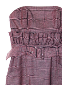 Strapless Mini Dress