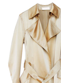 Fleur du Mal x Precious Satin Trench