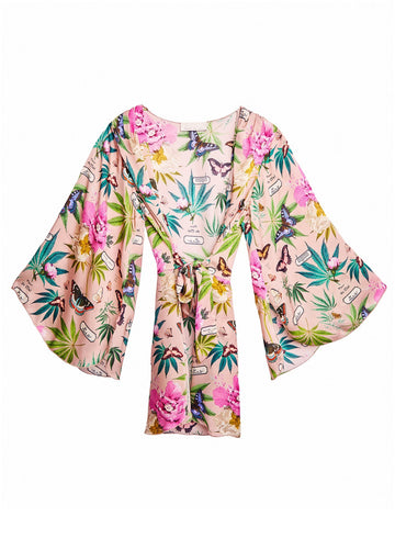 Papillon-nude - Angel Sleeve Robe | Fleur du Mal - DEMO
