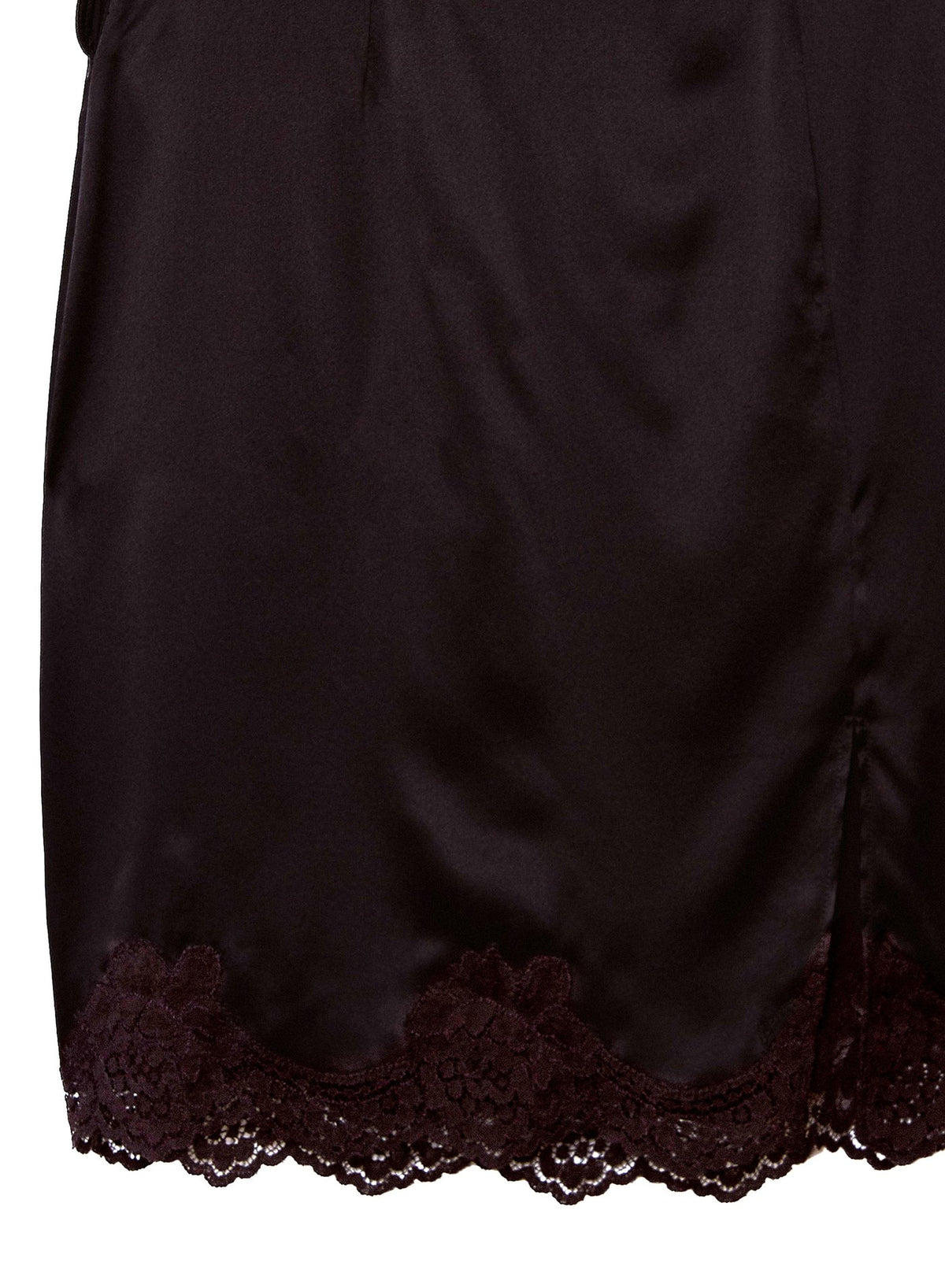James Lace Slip Skirt