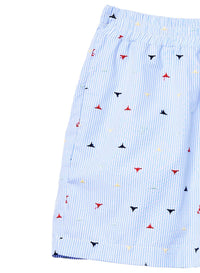Logo Cotton Oxford Boxer Shorts