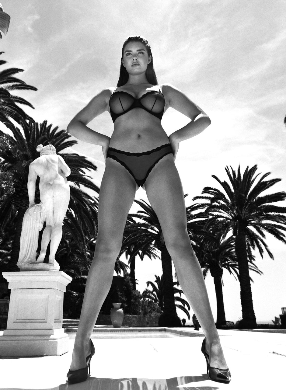 Black - Sheer Tulle Bikini | Fleur du Mal - DEMO
