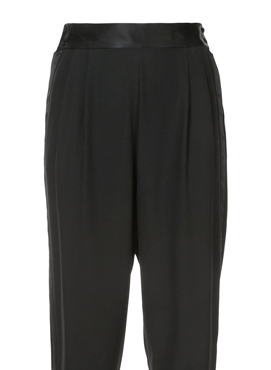 Black - Tuxedo Pants | Fleur du Mal - DEMO