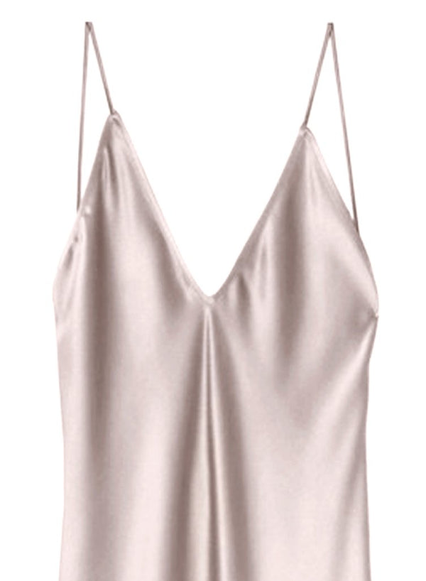 Champagne - Silk Bias Gown | Fleur du Mal - DEMO