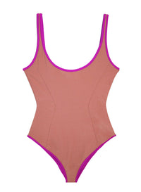 Reversible Scoop Neck Swimsuit
