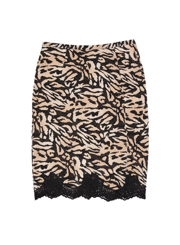 Tiger - James Lace Slip Skirt | Fleur du Mal - DEMO
