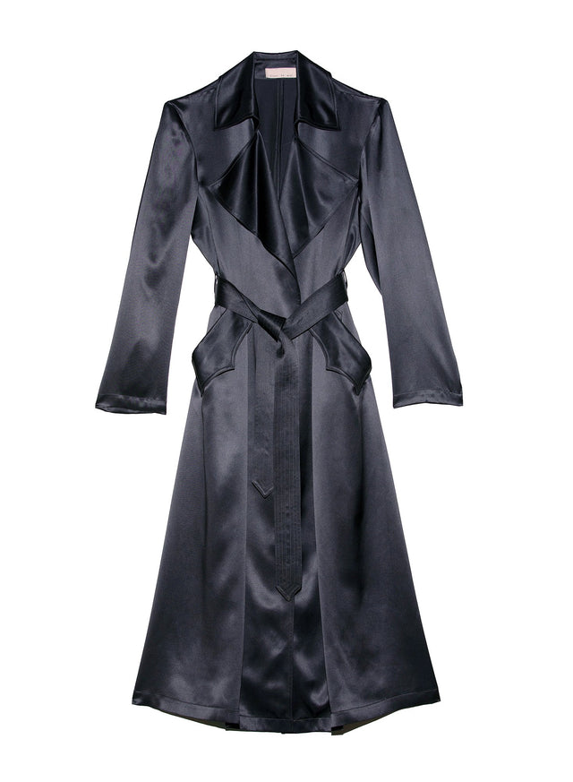 Obsidian - Relaxed Trench | Fleur du Mal - DEMO