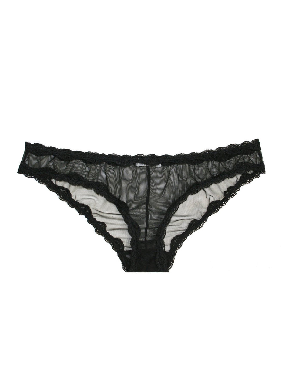 Black - Sheer Tulle Bikini | Fleur du Mal - DEMO