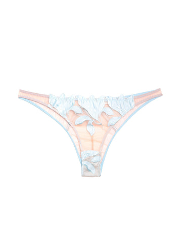 Glacier - Lily Embroidery Cheeky | Fleur du Mal - DEMO