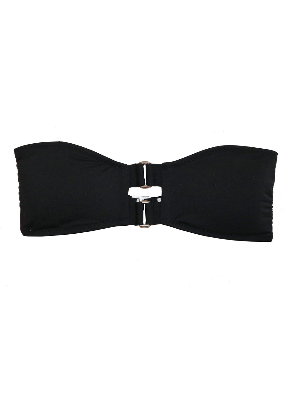 Black - Cutout Bandeau Top | Fleur du Mal - DEMO
