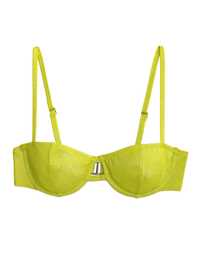 Citrine - Balconette Bikini Top | Fleur du Mal - DEMO