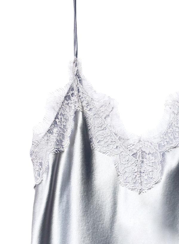 Platinum - Lace Trim Cami | Fleur du Mal - DEMO