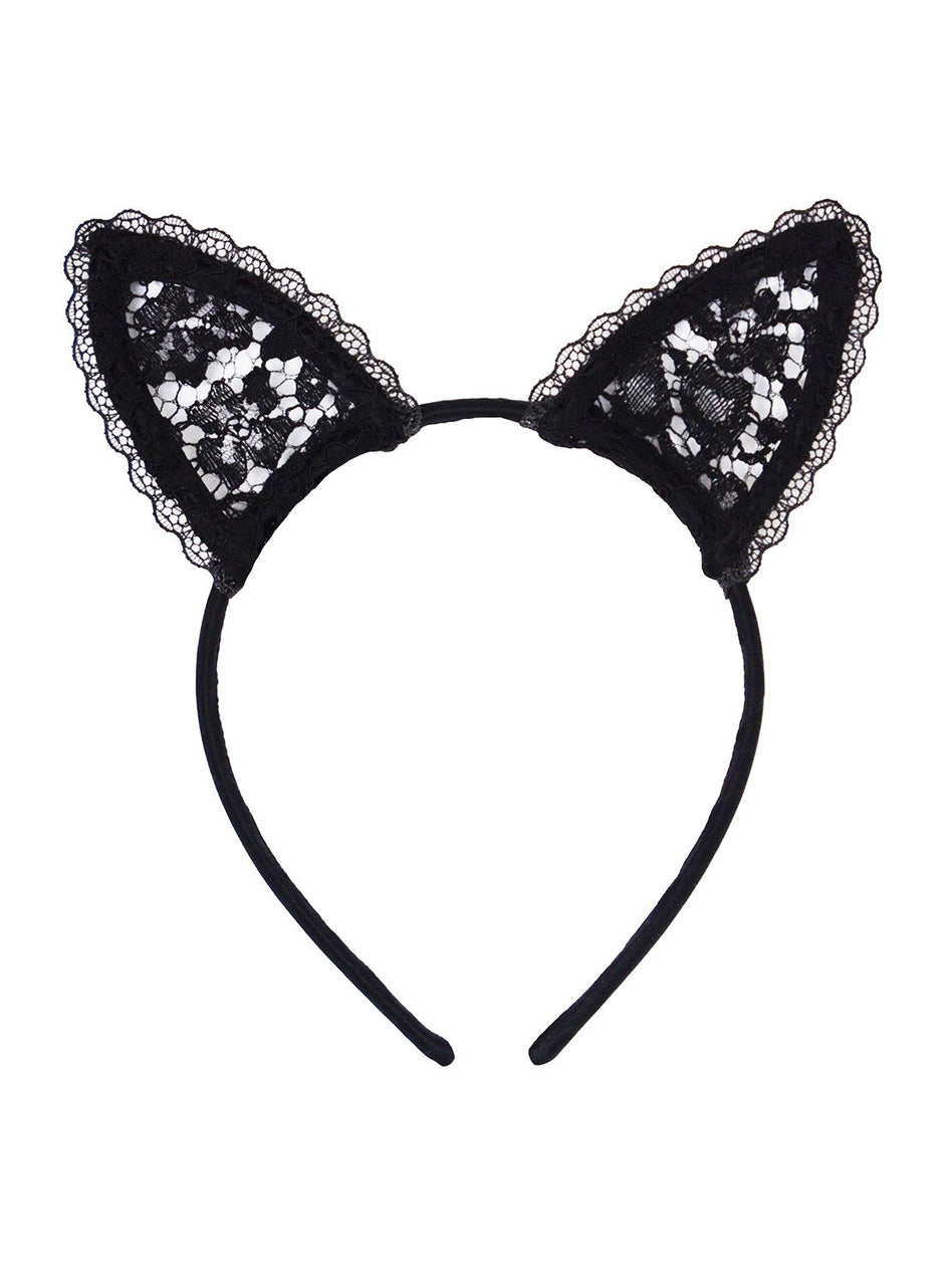 Black - Lace Cat Ears | Fleur du Mal - DEMO
