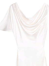 Asymmetrical Cowl Dress