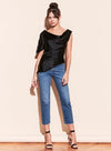 Asymmetrical Cowl Top