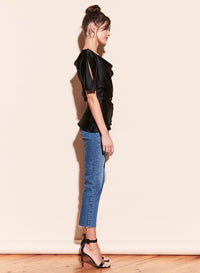 Asymmetrical Cowl Top