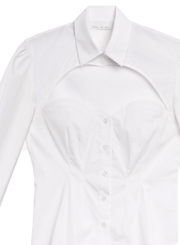 Ivory - Bella Shirt | Fleur du Mal - DEMO