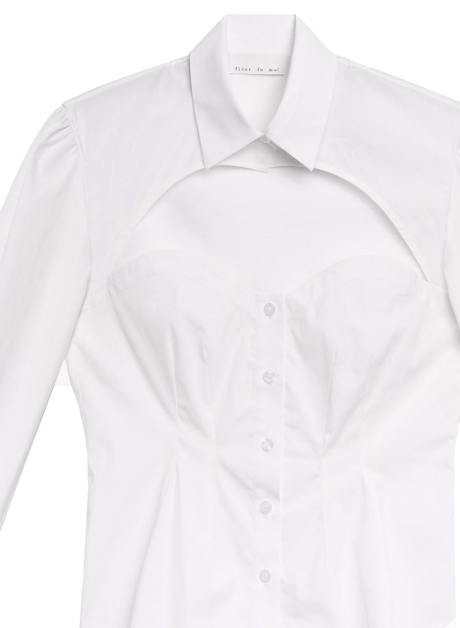 Ivory - Bella Shirt | Fleur du Mal - DEMO