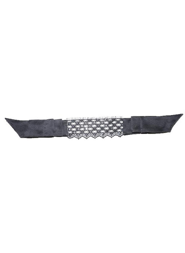 Black - Sequined Lace Blindfold | Fleur du Mal - DEMO