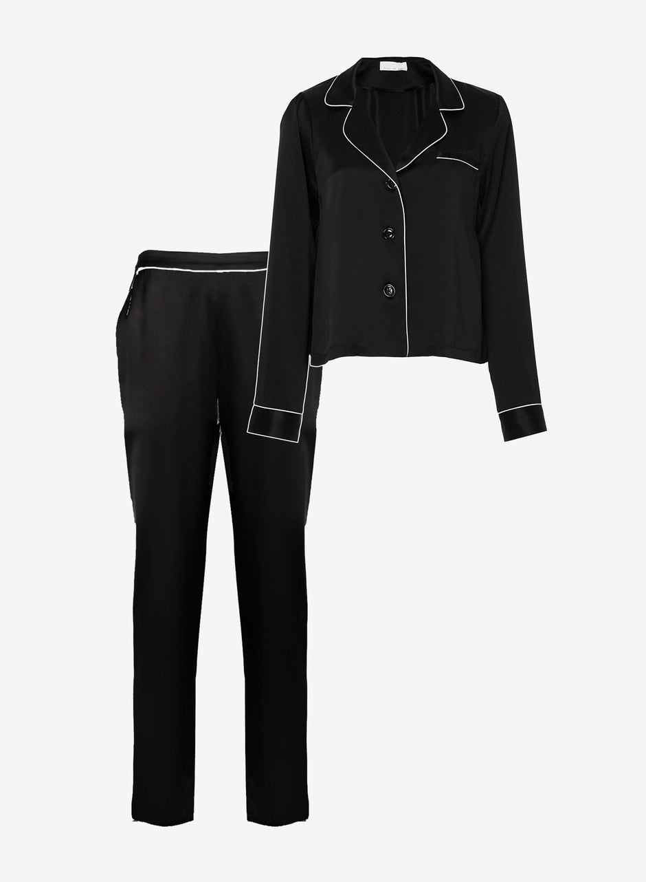 Black - Black PJ Gift Set | Fleur du Mal - DEMO