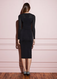 Long Sleeve Knit Dress