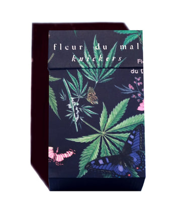 Papillon-indigo - Botanical Printed Cheeky | Fleur du Mal - DEMO