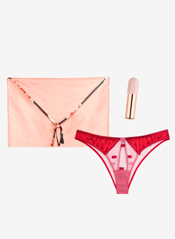 Bisou/rouge - Peekaboo Play Gift Set | Fleur du Mal - DEMO