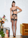 Bunny Embroidery Balconette Bra