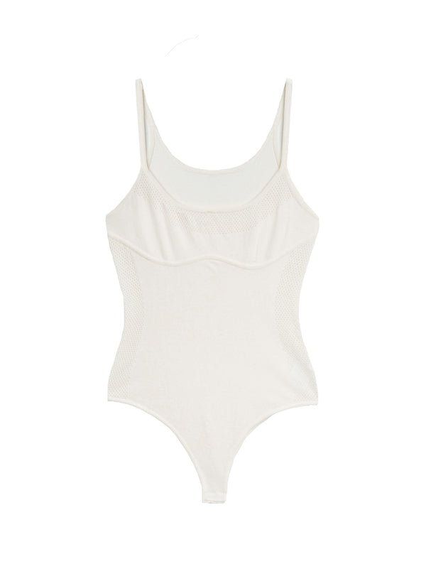 Ivory - Cashmere Bodysuit | Fleur du Mal - DEMO