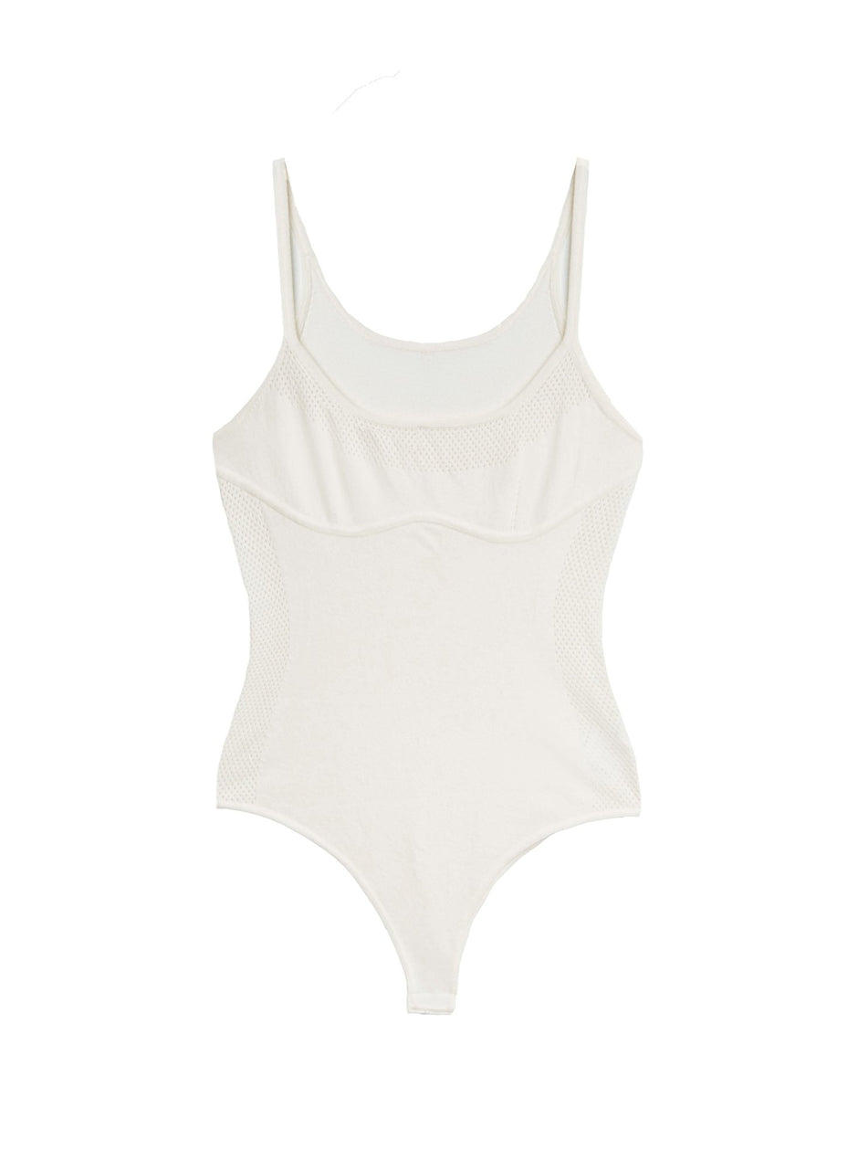 Ivory - Cashmere Bodysuit | Fleur du Mal - DEMO