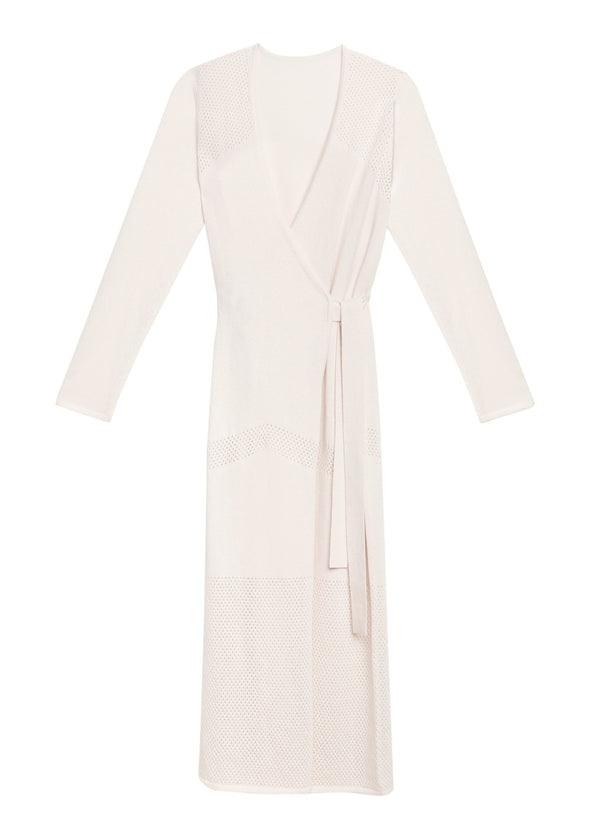 Ivory - Cashmere Robe | Fleur du Mal - DEMO
